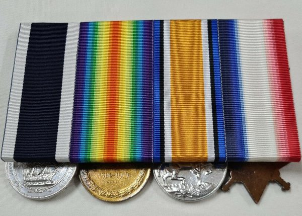 *TORPEDO BOAT* WW1 ROYAL NAVY MEDAL GROUP -  K.1399 CHIEF STOKER JOHM FOUNTAIN - Image 7