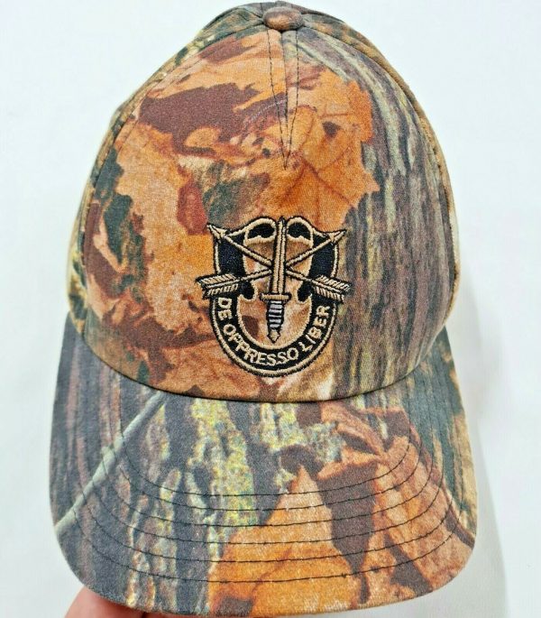 US ARMY SPECIAL FORCES HUNTING CAMOUFLAGE UNIT CAP HAT POST WW2