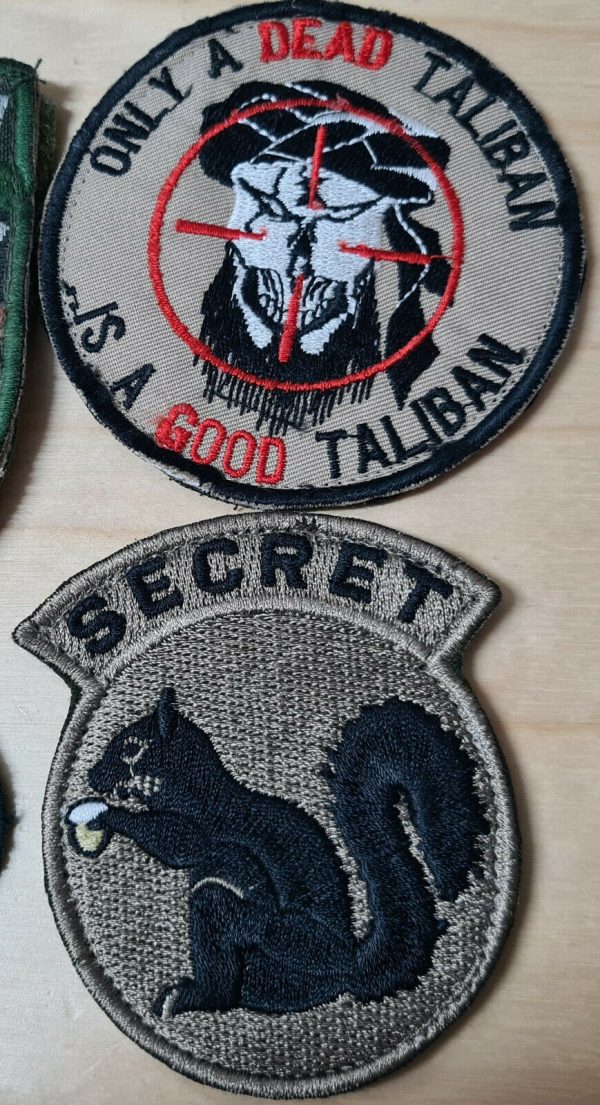 USA & AUSTRALIA ARMY WORN AFGHANISTAN UNIFORM PATCHES & BADGES - Image 3