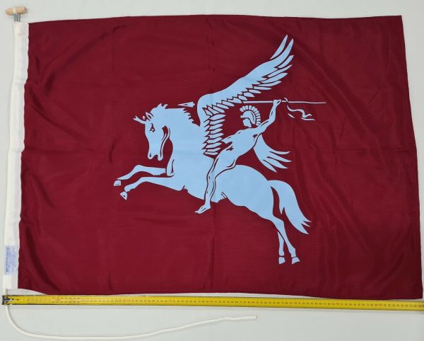 VINTAGE POST WW2 BRITISH ARMY PARACHUTE REGIMENT FLAG