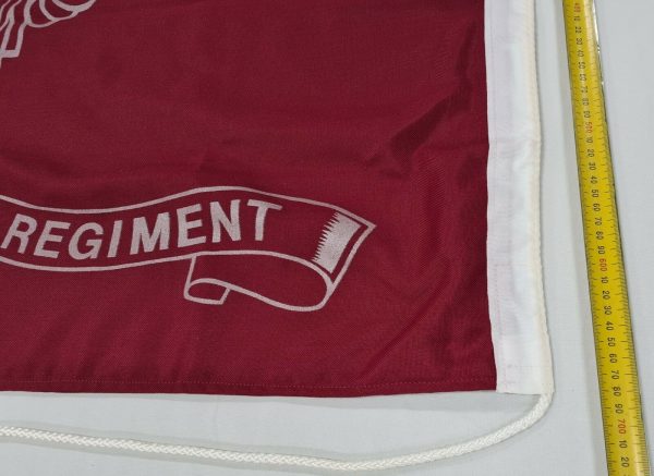 VINTAGE POST WW2 BRITISH ARMY PARACHUTE REGIMENT WALL FLAG #2 - Image 5