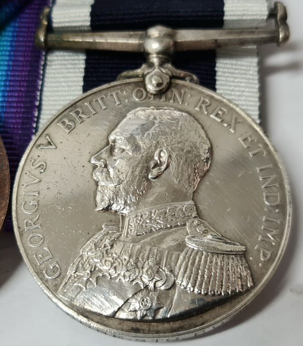 WW1 BRITISH ROYAL NAVY LONG SERVICE MEDAL GROUP 357818 PETTY OFFICER HAROLD BONE - Image 9