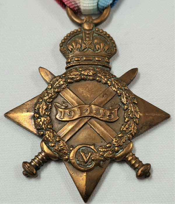 WW1 KIA 30/7/1916 SOMME HANNISS 8th BATTALION GLOUCESTERSHIRE REGIMENT MEDAL