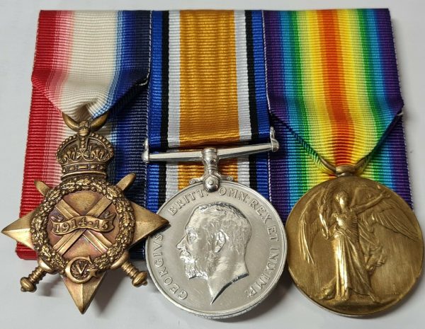 WW1 OFFICER KIA MEDALS & PLAQUE W G PRATT 23RD ROYAL FUSILIERS 5 DRAGOON GUARDS - Image 2