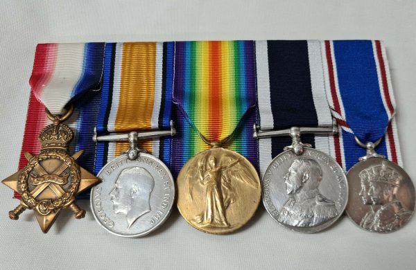 WW1 'X BEACH' GALLIPOLI ROYAL NAVY MEDALS J22913 JOHN HALL HMS IMPLACABLE WW2 - Image 2