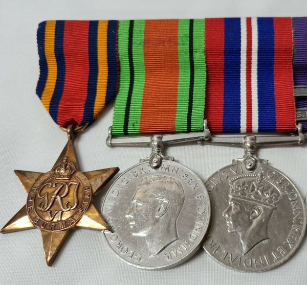 WW2 BURMA & MALAYA BRITISH ARMY MEDALS MAJOR A GRAY 8TH GURKHA & SULTAN ...