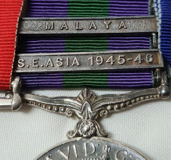 WW2 BURMA & MALAYA BRITISH ARMY MEDALS MAJOR A GRAY 8TH GURKHA & SULTAN SECURITY - Image 5