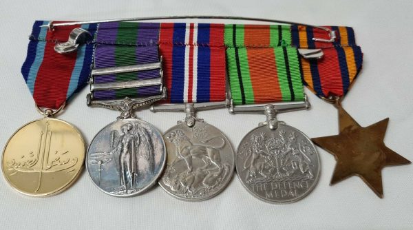 WW2 BURMA & MALAYA BRITISH ARMY MEDALS MAJOR A GRAY 8TH GURKHA & SULTAN SECURITY - Image 7