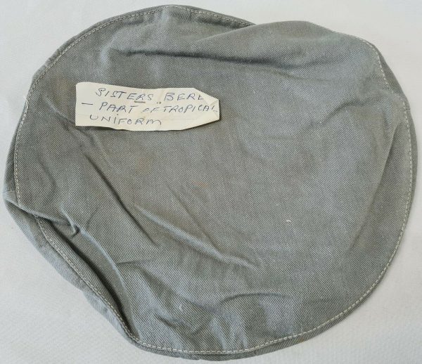 WW2 ERA AUSTRALIA ARMY NURSES UNIFORM BERET CAP WX34444 ELLEN FULLARTON