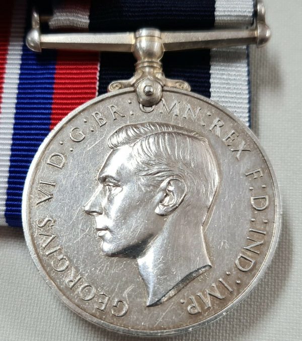 WW2 ROYAL NAVY LONG SERVICE MEDALS K.64542 CHIEF STOKER WALTER ANSELL HMS NELSON - Image 4