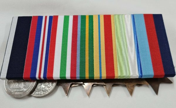 WW2 ROYAL NAVY LONG SERVICE MEDALS K.64542 CHIEF STOKER WALTER ANSELL HMS NELSON - Image 7