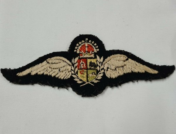 WW2 ROYAL SOUTH AFRICAN AIR FORCE WOVEN PILOT QUALIFICATION *RSAAF ...