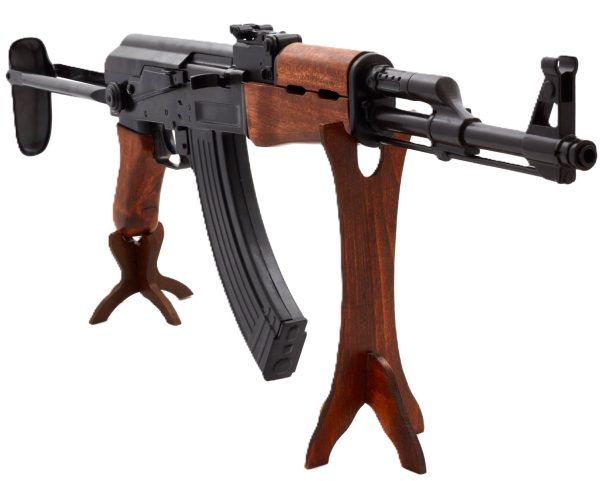 REPLICA AK47 FOLDING STOCK RIFLE BY DENIX SEMI AUTOMATIC RIFLE - Image 2