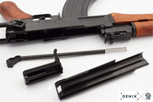 REPLICA AK47 FOLDING STOCK RIFLE BY DENIX SEMI AUTOMATIC RIFLE - Image 11