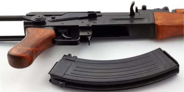 REPLICA AK47 FOLDING STOCK RIFLE BY DENIX SEMI AUTOMATIC RIFLE - Image 12