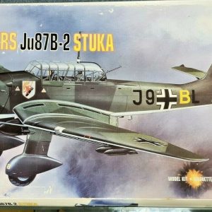 AIRFIX STUKA JUNKERS JU87 SET PLASTIC MODEL KIT 1:24 SCALE 1990'S WW2 GERMANY