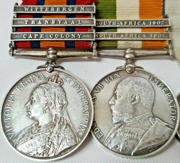 BOER WAR & 1897 JUBILEE MEDALS LIEUTENANT COLONEL WILBRAHAM TAYLOR DRAGOON GUARDS - Image 3