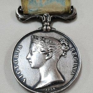 BRITISH 1854 CRIMEA WAR SERVICE MEDAL UN NAMED AS ISSUED PRE WW1