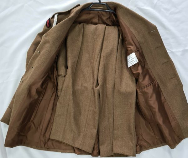 BRITISH ARMY THE BUFFS & ROYALS No.2 UNIFORM JACKET & PANTS WITH PATCHES - Image 6