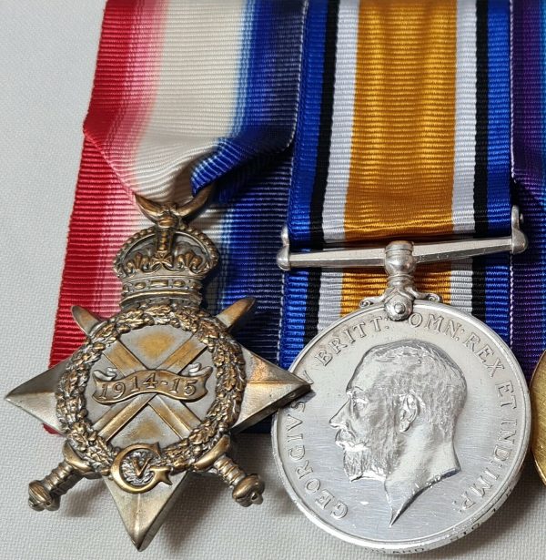 GALLIPOLI HMS EUROPA DOVER PATROL WW1 ROYAL NAVY MEDALS 284152 JOHN GODDARD - Image 2