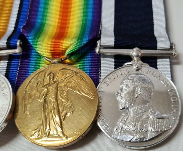 GALLIPOLI HMS EUROPA DOVER PATROL WW1 ROYAL NAVY MEDALS 284152 JOHN GODDARD - Image 3