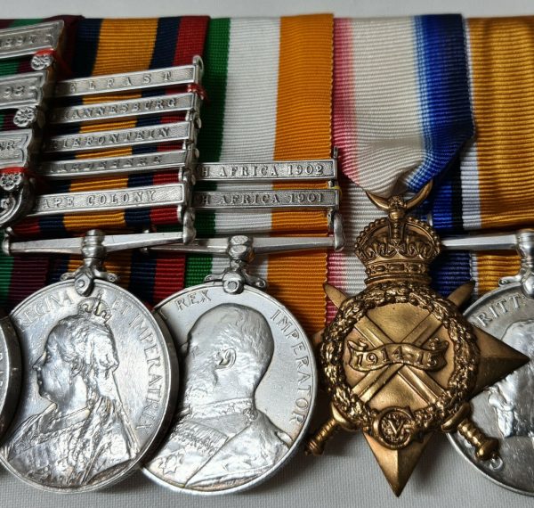 GORDON HIGHLANDER MEDALS 2014 & 6557J BARRETT INDIA BOER WAR SOUTH AFRICA WW1 - Image 4