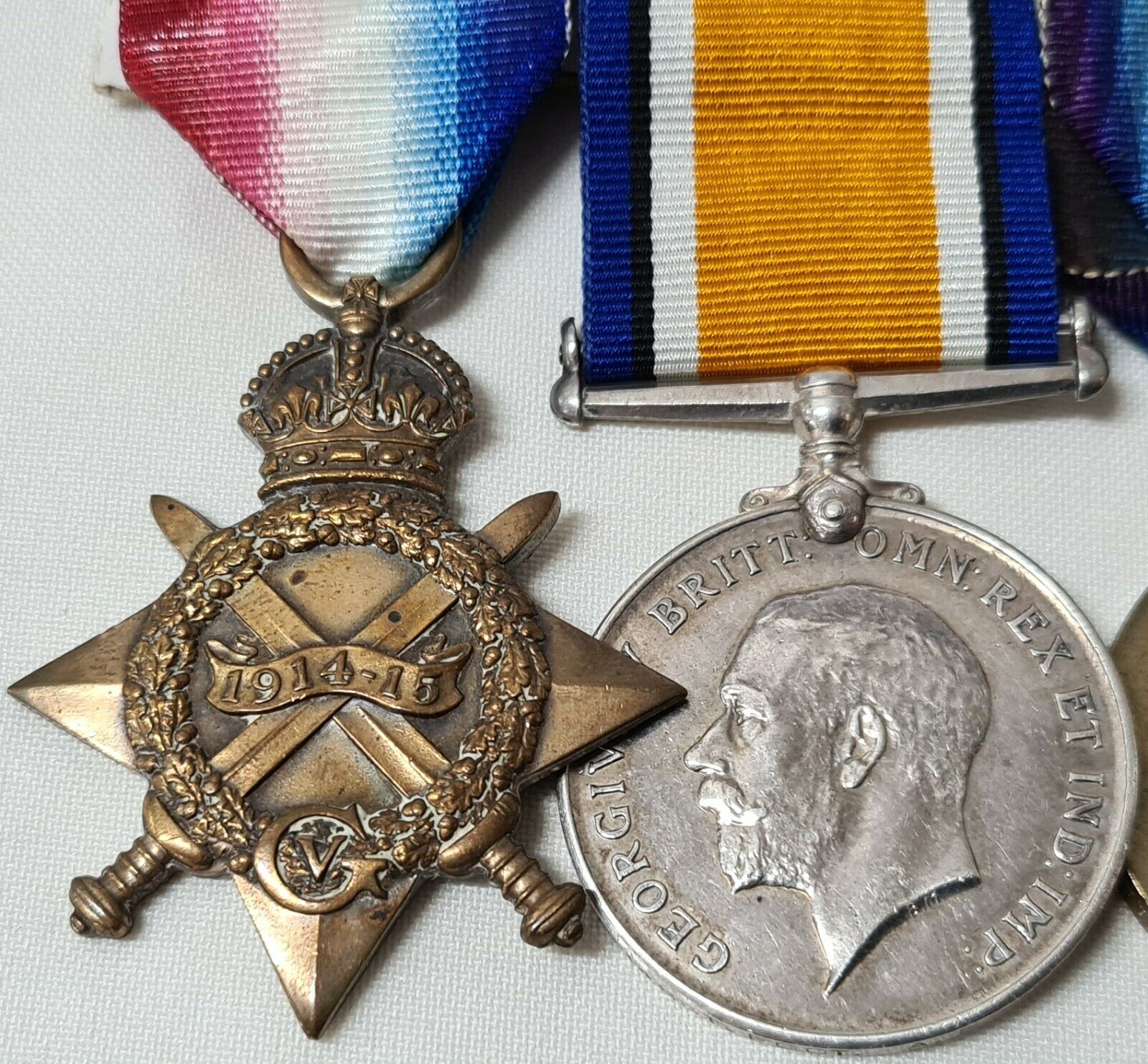 Hms Agincourt Jutland Ww1 Medals A.b. Foot 177148 26 Years Service 