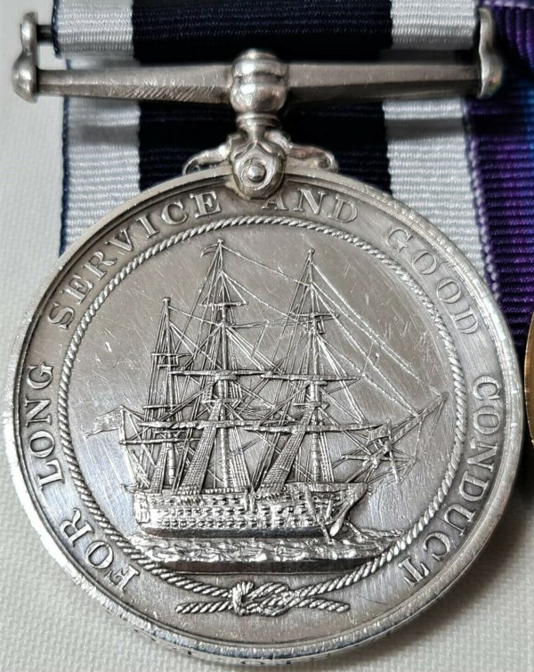 JUTLAND & BOER WAR HMS NIOBE & WW1 ROYAL NAVY MEDALS 174393 CHIEF STOKER CHARD - Image 10