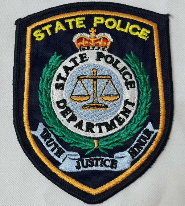 POST WW2 OBSOLETE AUSTRALIAN NSW STATE POLICE UNIFORM PATCH