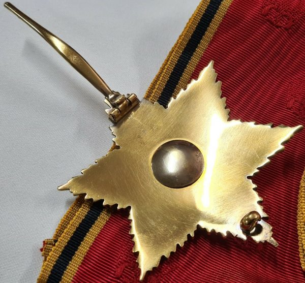 POST WW2 WEST GERMANY ORDER OF MERIT FEDERAL REPUBLIC GRAND CROSS MEDAL & BADGE - Image 8