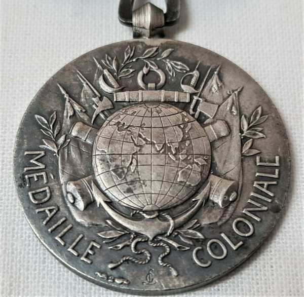 PRE WW1 FRENCH COLONIAL CAMPAIGN MEDAL VIETNAM MADAGASCAR CLASPS ARMY MILITARY - Image 7