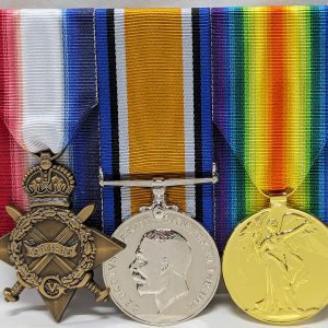 WW1 AUSTRALIAN BRITISH COMMONWEALTH MOUNTED MEDAL TRIO GROUP REPLICA ANZAC AIF