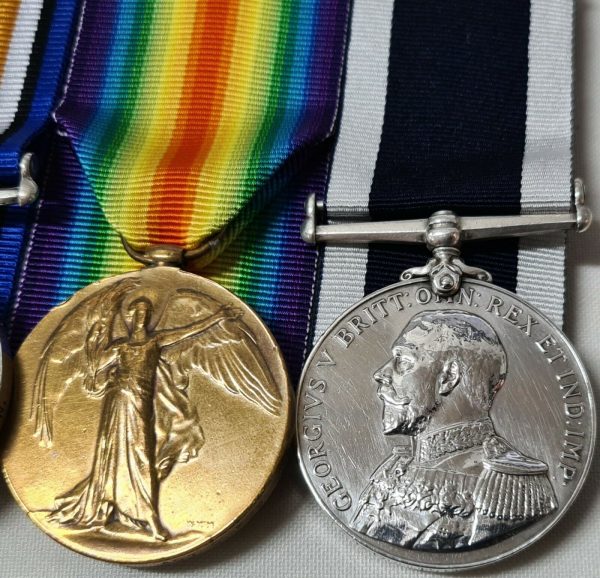 ROYAL YACHT 1901 AUSTRALIAN TOUR JUTLAND WW1 ROYAL NAVY MEDALS 182914 C.P.O HOWARD - Image 9