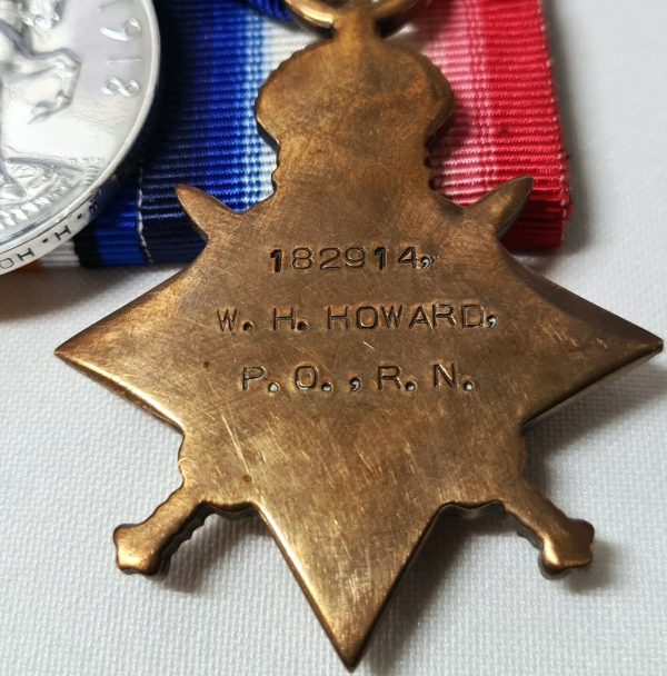 ROYAL YACHT 1901 AUSTRALIAN TOUR JUTLAND WW1 ROYAL NAVY MEDALS 182914 C.P.O HOWARD - Image 4