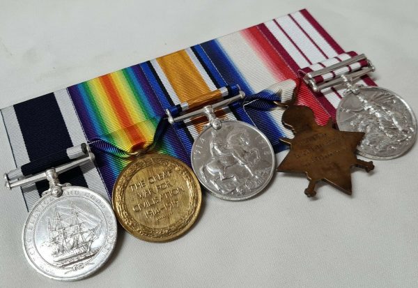 SMS KONIGSBERG & GALLIPOLI WW1 ROYAL NAVY MEDALS 306229 SPO LASHBROOK DARTMOUTH - Image 8