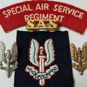 VIETNAM WAR ERA AUSTRALIAN ARMY SPECIAL AIR SERVICE REGIMENT UNIFORM BADGES