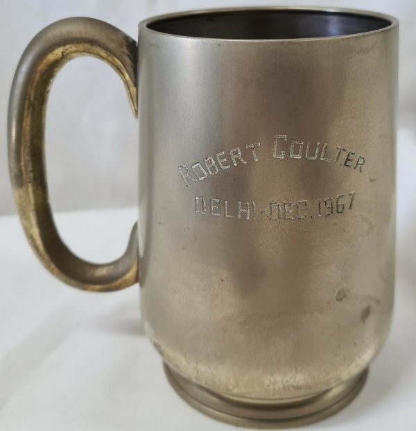 VINTAGE POST WW2 BRITISH ARMY PARACHUTE REGIMENT BEER CUP MUG - Image 4