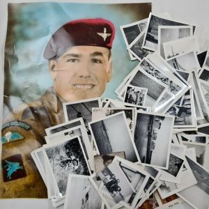 VINTAGE POST WW2 BRITISH ARMY PARACHUTE REGIMENT PHOTOGRAPH LOT