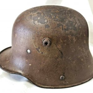 VINTAGE WW1 GERMAN ARMY MODEL 1916 UNIFORM STEEL HELMET ET62