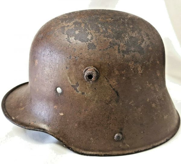 VINTAGE WW1 GERMAN ARMY MODEL 1916 UNIFORM STEEL HELMET ET62