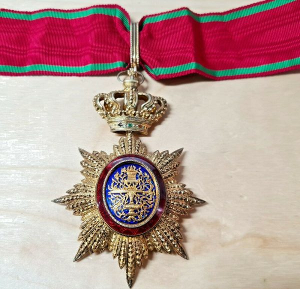 WW1-WW2 ERA ROYAL ORDER OF CAMBODIA MEDAL AWARD COMMANDER GRADE RARE ...