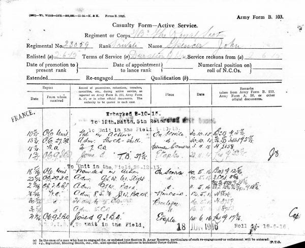 WW1 KILLED IN ACTION 1917 MEDALS 23059 JOHN SPENCER ROYAL SCOTS TWICE WOUNDED - Image 10