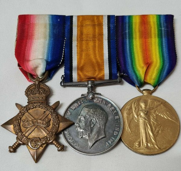 WW1 KILLED IN ACTION 1917 MEDALS 23059 JOHN SPENCER ROYAL SCOTS TWICE WOUNDED - Image 2