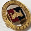 WW1 - WW2 BRITISH ARMY NATIONAL RESERVE DEVON SERVICE LAPEL BADGE J R GAUNT - Image 4
