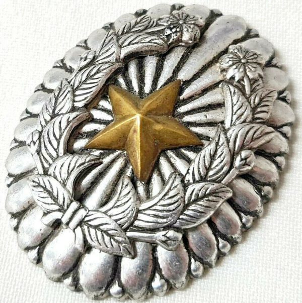 WW2 VINTAGE IMPERIAL JAPANESE ARMY COMPANY/BATTALION COMMANDER UNIFORM BADGE