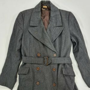 WX3312 STELLA WHITE WW2 AUSTRALIAN ARMY NURSE OFFICER WOOL UNIFORM SERVICE COAT