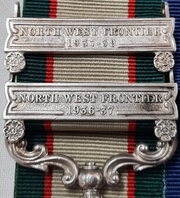 AFGHANISTAN INDIA & WW2 MEDALS 3908466 H WILLIAMS 1ST SOUTH WALES BORDERERS ARMY - Image 3