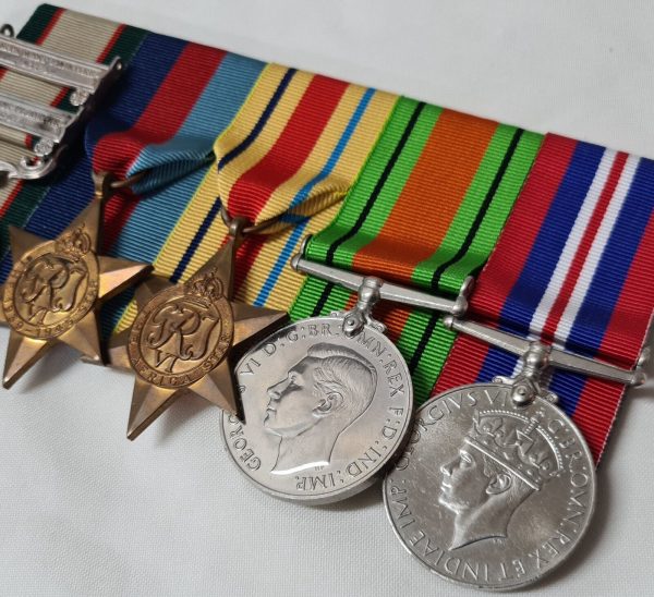 AFGHANISTAN INDIA & WW2 MEDALS 3908466 H WILLIAMS 1ST SOUTH WALES BORDERERS ARMY - Image 4