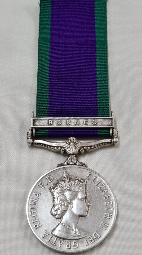 GENERAL SERVICE MEDAL MALAYA 21149653 RIFLEMAN RAI 2nd 7th GURKHA RIFLES POST WW2 - Image 2