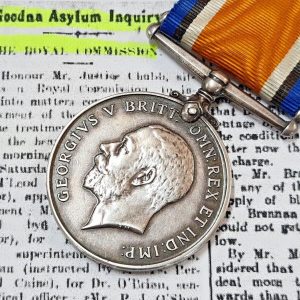 AUSTRALIAN NAVAL & MILITARY EXPEDITIONARY FORCE WW1 WAR MEDAL 631 T. O’DWYER